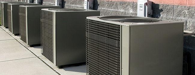 Air conditioning condenser units